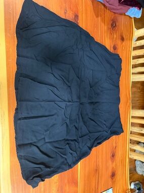 Terra & Sky Co sheer flowy skirt mid length